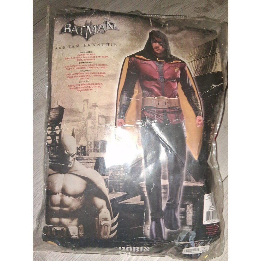 Batman Arkham Franchise Robin Costume sz large